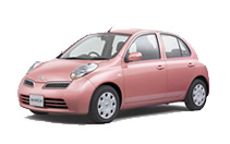 小型乗用車の車検料金表をみる